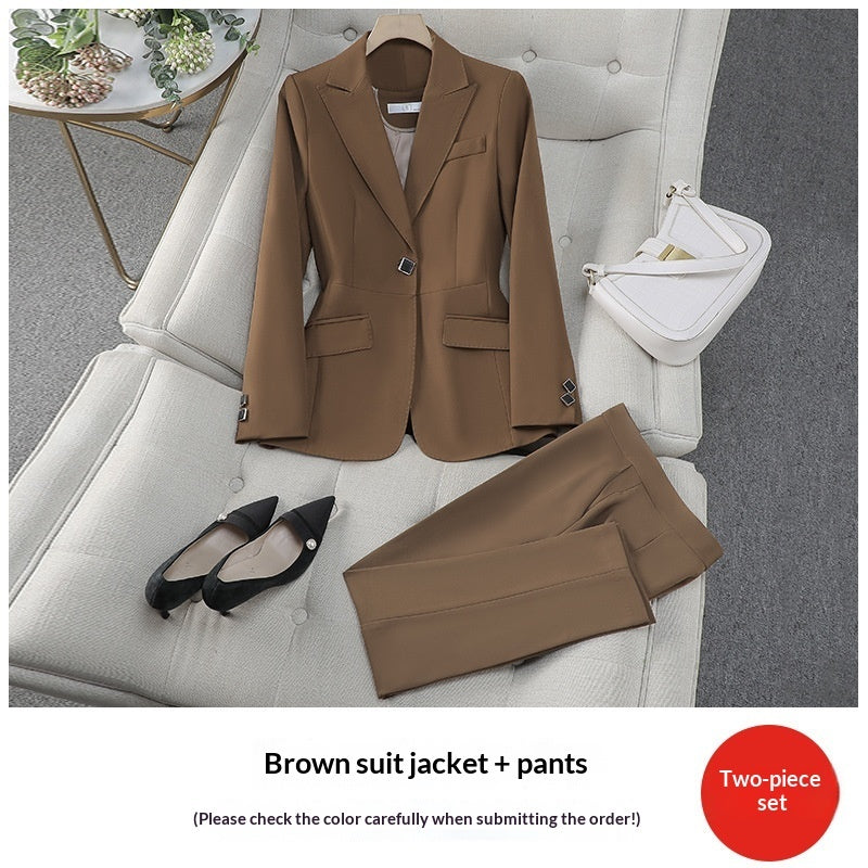 Elegant Goddess-Like High-End Blazer For Spring And Autumn Professional Wear